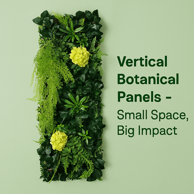 Green Artificial Plant Wall 40X120CM