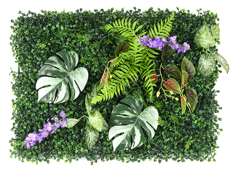 Tropisch grüne Wanddeko für den Innenbereich 40*60 cm