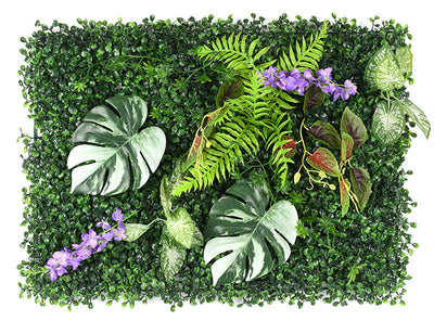 Tropisch grüne Wanddeko für den Innenbereich 40*60 cm
