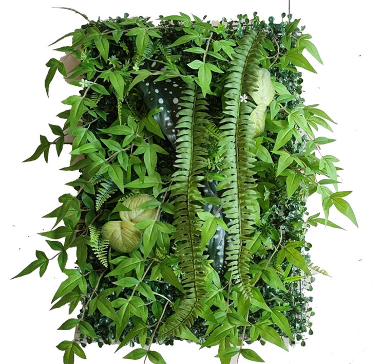 Tropisch grüne Wanddeko für den Innenbereich 40*60 cm
