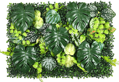 Tropisch grüne Wanddeko für den Innenbereich 40*60 cm
