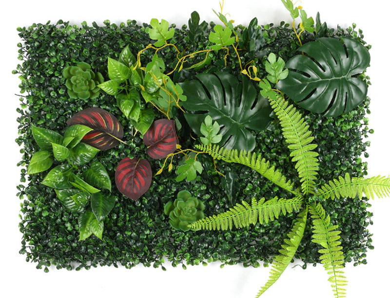 Tropisch grüne Wanddeko für den Innenbereich 40*60 cm
