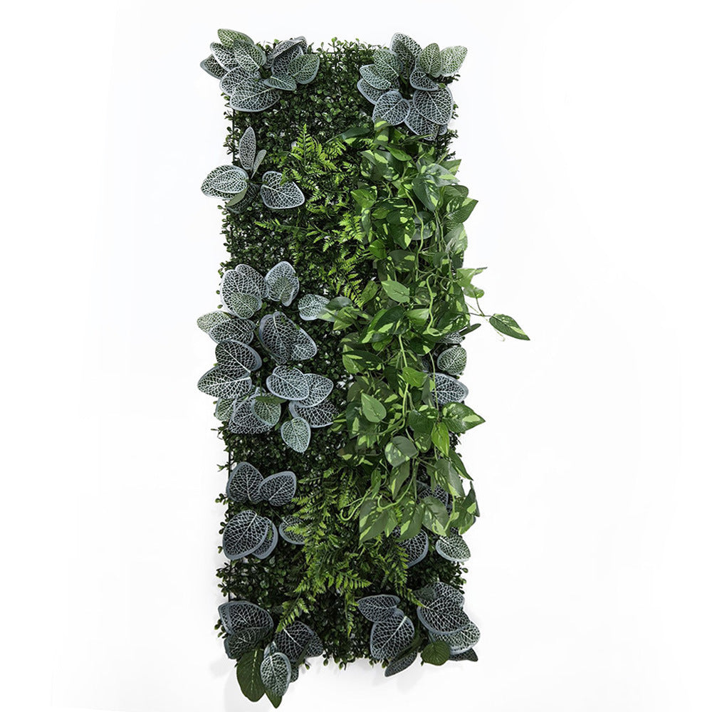40x120CM Green Artificial Plant Fittonia Wall