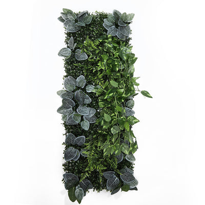 40x120CM Green Artificial Plant Fittonia Wall