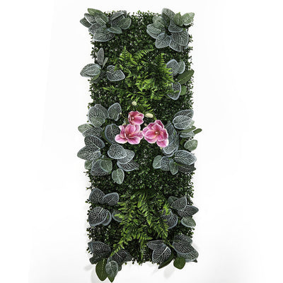40x120CM Green Artificial Plant Fittonia Wall