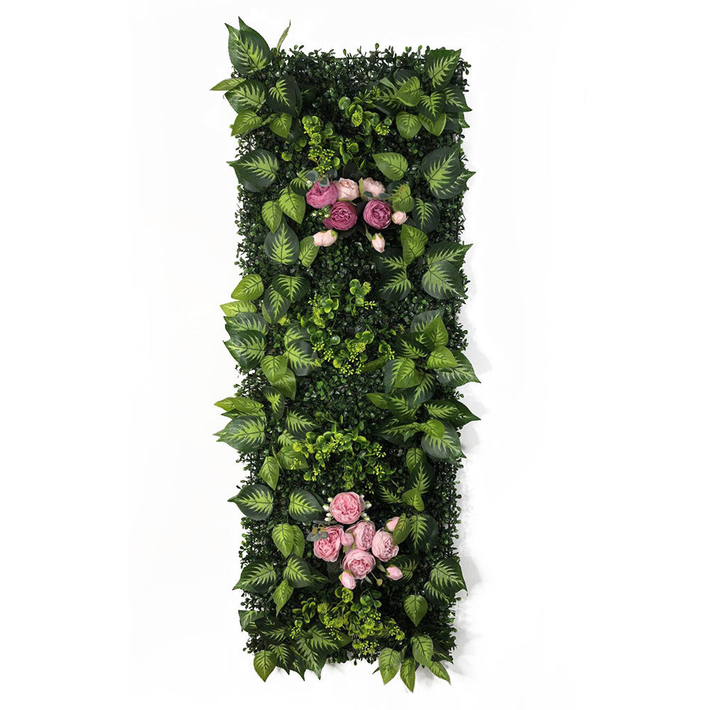 40x120CM Green Artificial Plant Fittonia Wall
