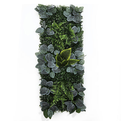 40x120CM Green Artificial Plant Fittonia Wall