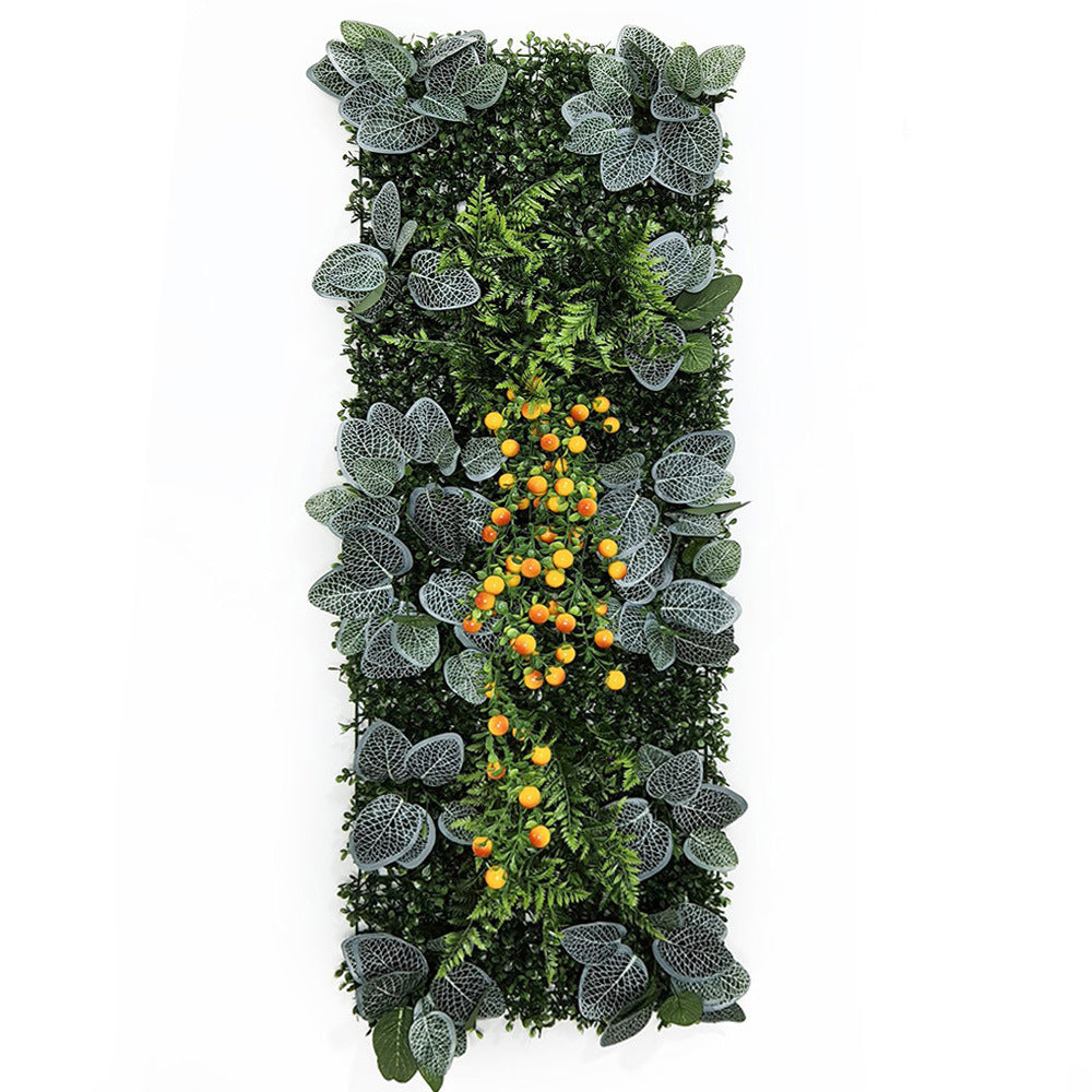 40x120CM Green Artificial Plant Fittonia Wall