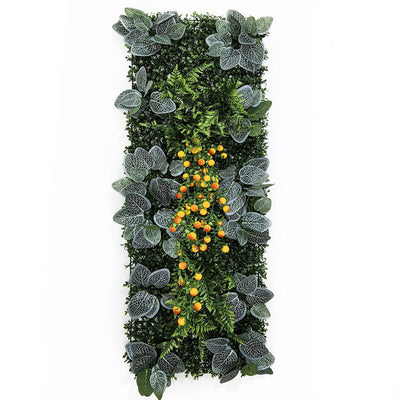 40x120CM Green Artificial Plant Fittonia Wall