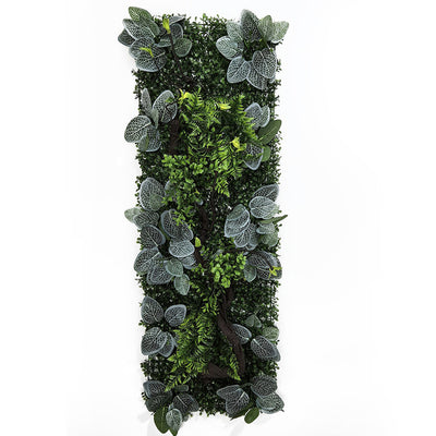 40x120CM Green Artificial Plant Fittonia Wall
