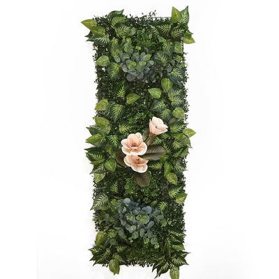 40x120CM Green Artificial Plant Fittonia Wall