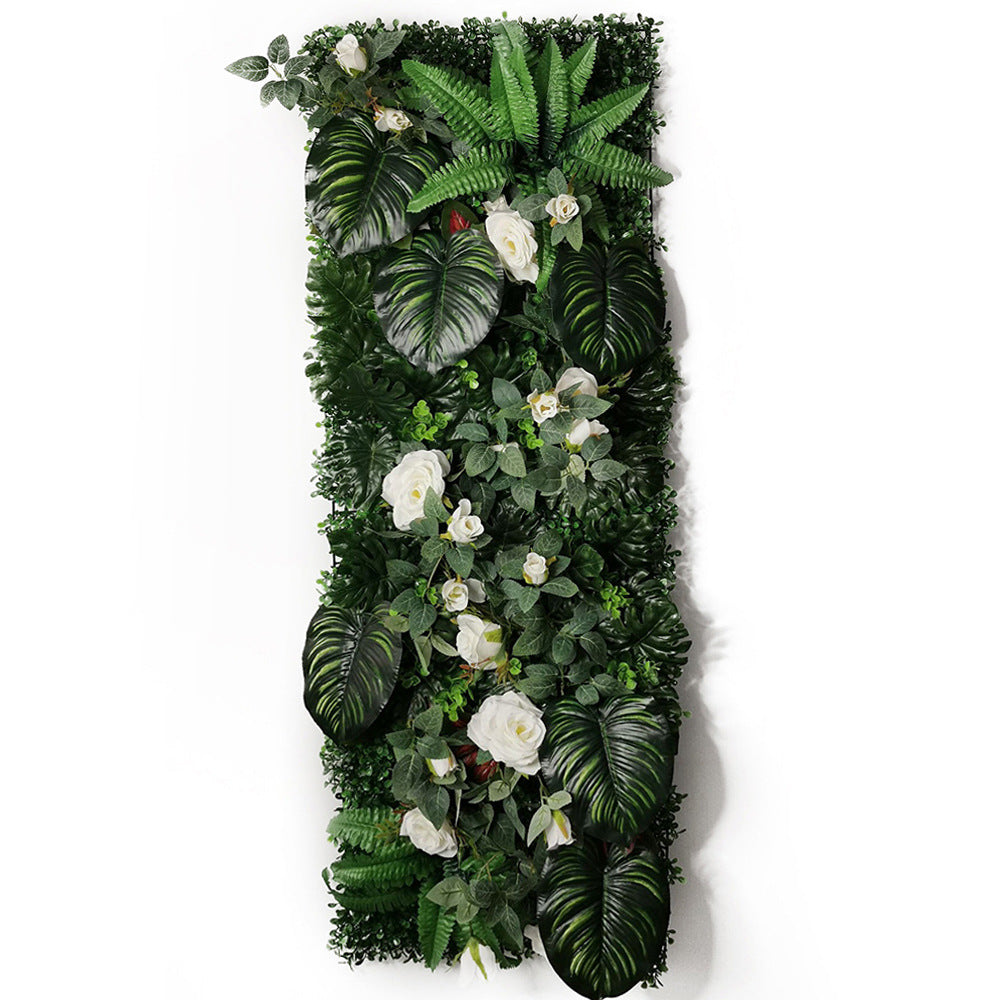 40x120 CM Tropical Plants with Flowers