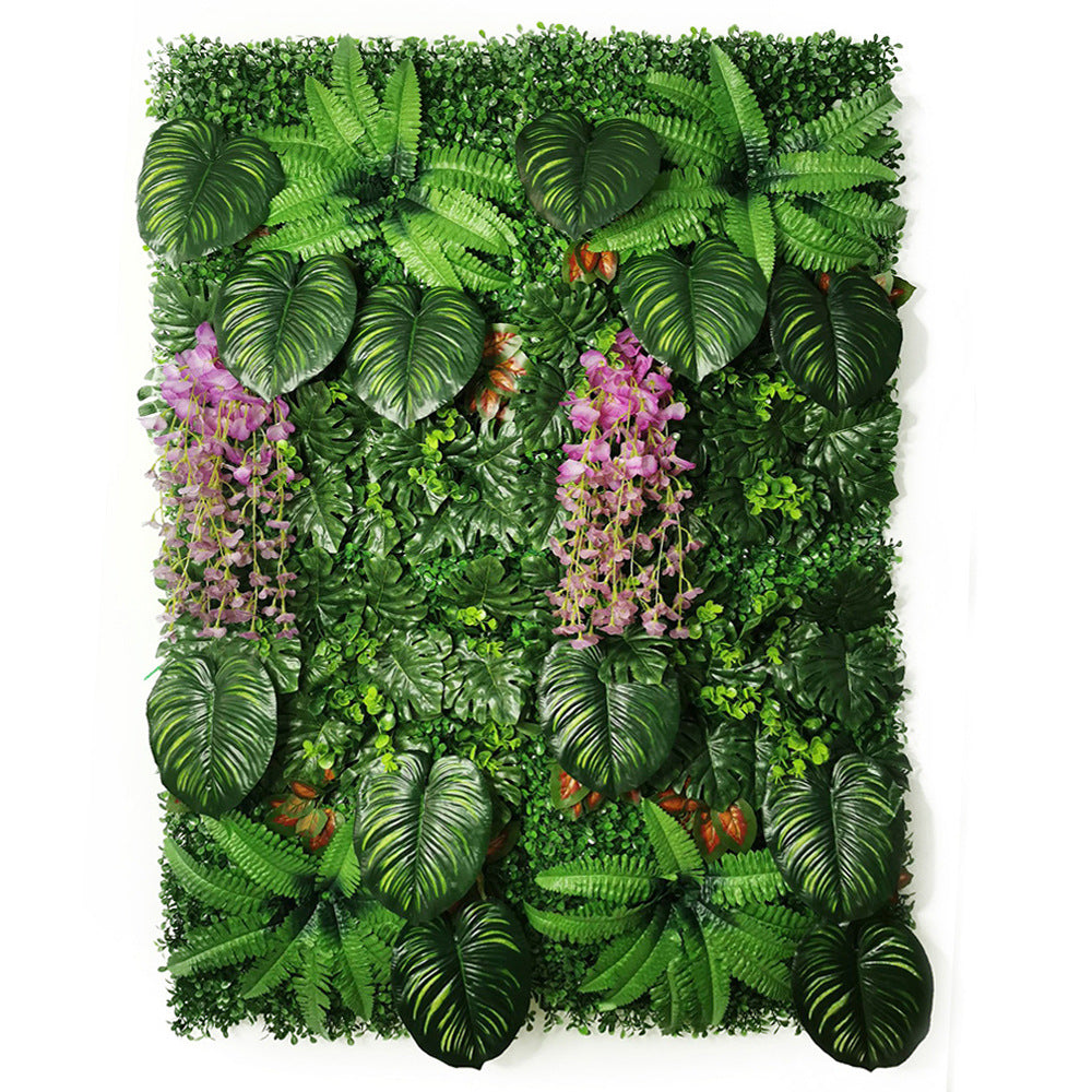 40x120 CM Tropical Plants with Flowers