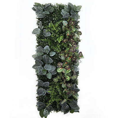 40x120CM Green Artificial Plant Fittonia Wall