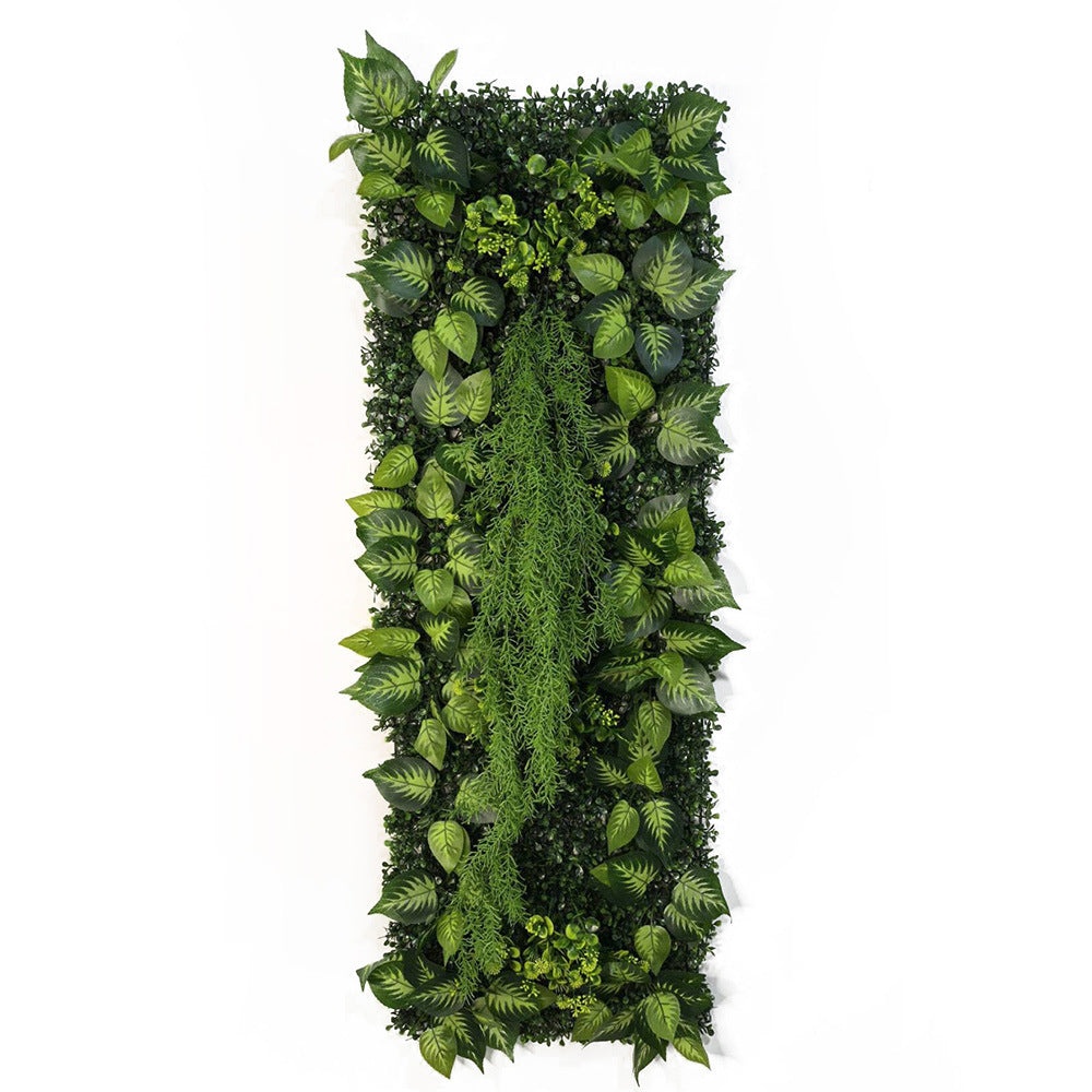 40x120CM Green Artificial Plant Fittonia Wall