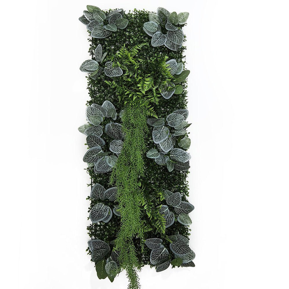 40x120CM Green Artificial Plant Fittonia Wall