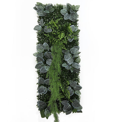 40x120CM Green Artificial Plant Fittonia Wall