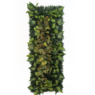 40x120CM Green Artificial Plant Fittonia Wall