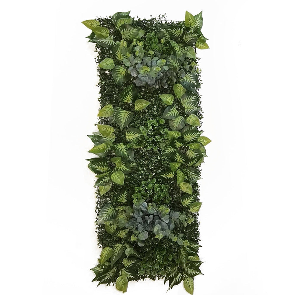 40x120CM Green Artificial Plant Fittonia Wall