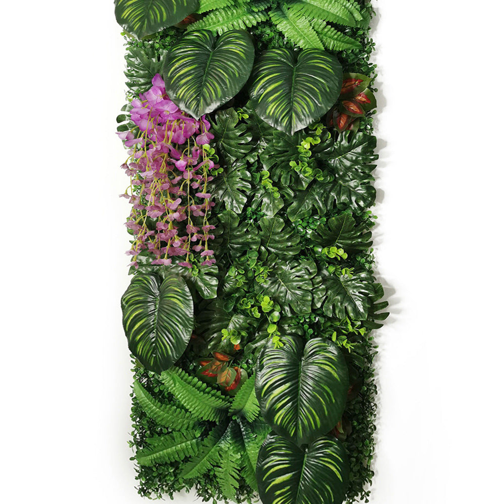 40x120 CM Tropical Plants with Flowers