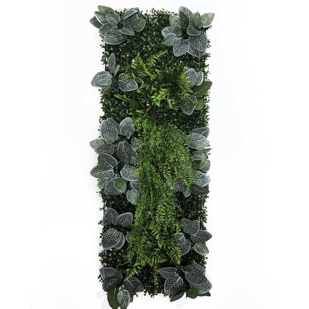 40x120CM Green Artificial Plant Fittonia Wall