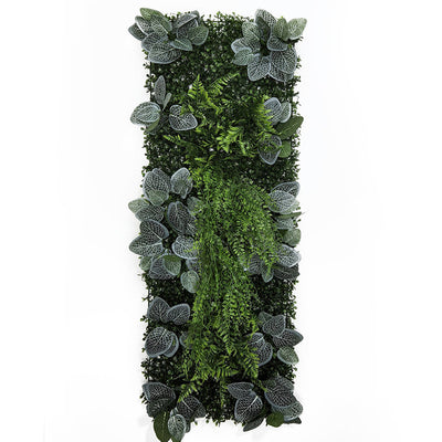 40x120CM Green Artificial Plant Fittonia Wall