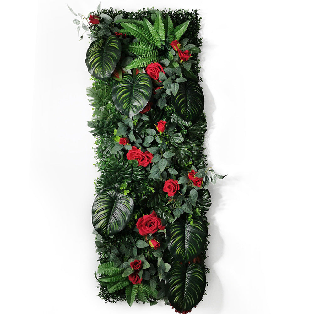 40x120 CM Tropical Plants with Flowers