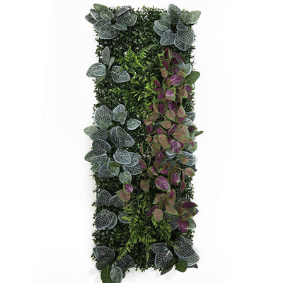 40x120CM Green Artificial Plant Fittonia Wall