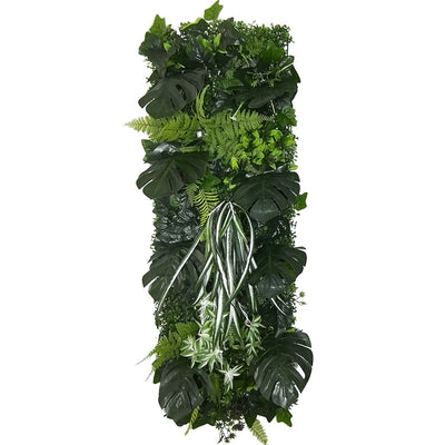 40x120CM Green Artificial Plant Fittonia Wall