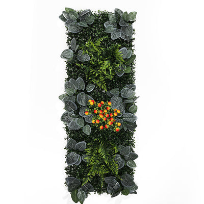40x120CM Green Artificial Plant Fittonia Wall