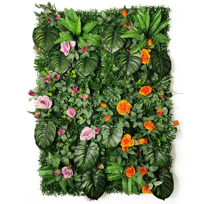 40x120 CM Tropical Plants with Flowers