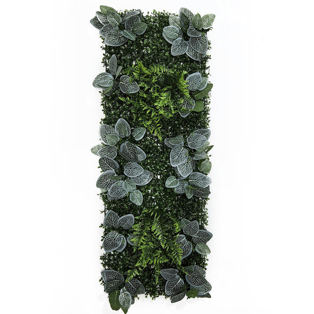 40x120CM Green Artificial Plant Fittonia Wall