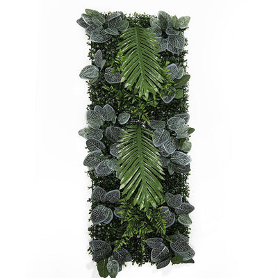 40x120CM Green Artificial Plant Fittonia Wall