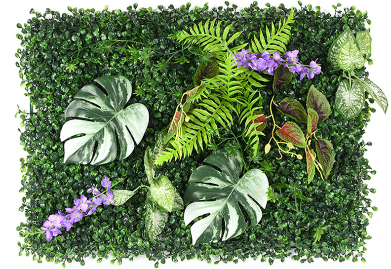 Tropisch grüne Wanddeko für den Innenbereich 40*60 cm