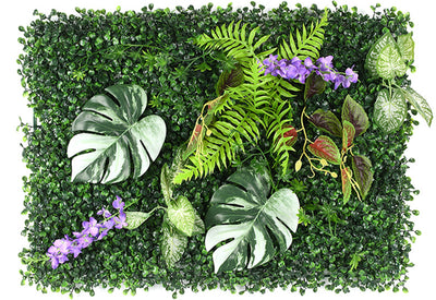 Tropisch grüne Wanddeko für den Innenbereich 40*60 cm
